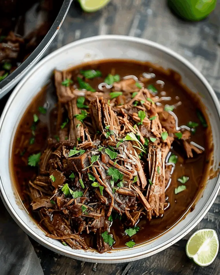 Easy Slow Cooker Barbacoa