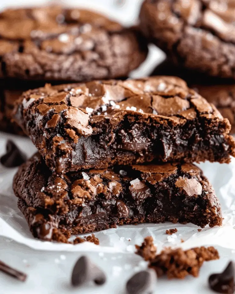 Fudgy Chewy Browkies (Brookies)