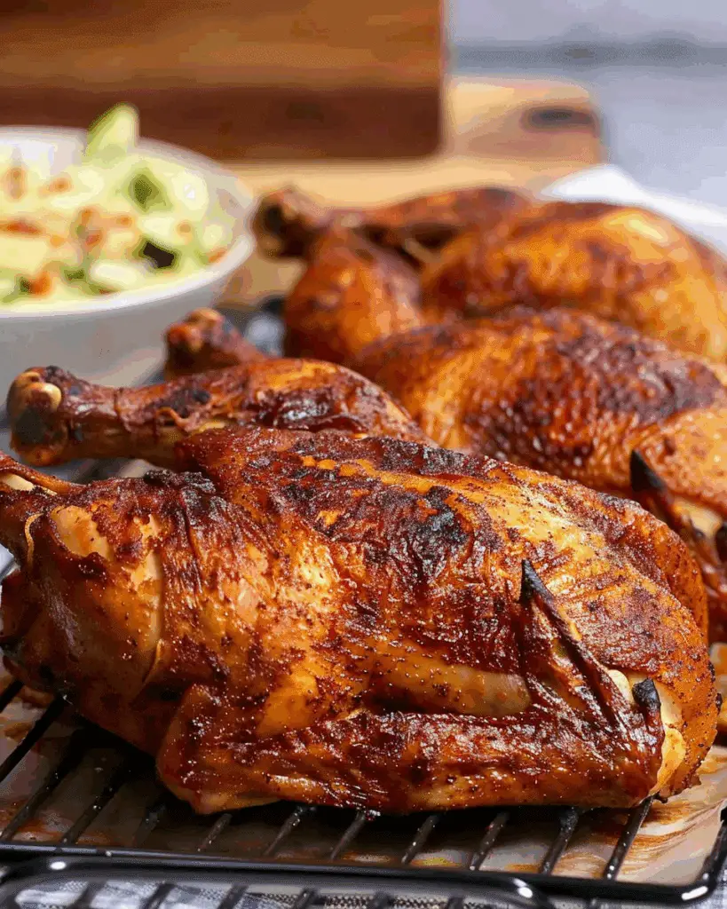 Smoked Spatchcock Chicken