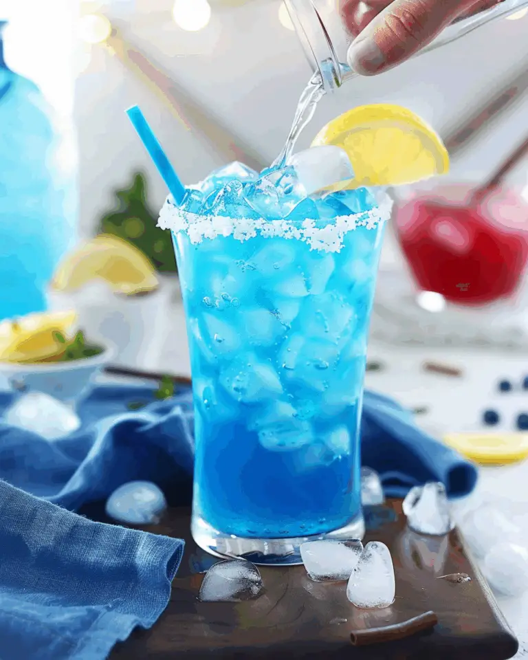 Blue Lagoon Mocktail