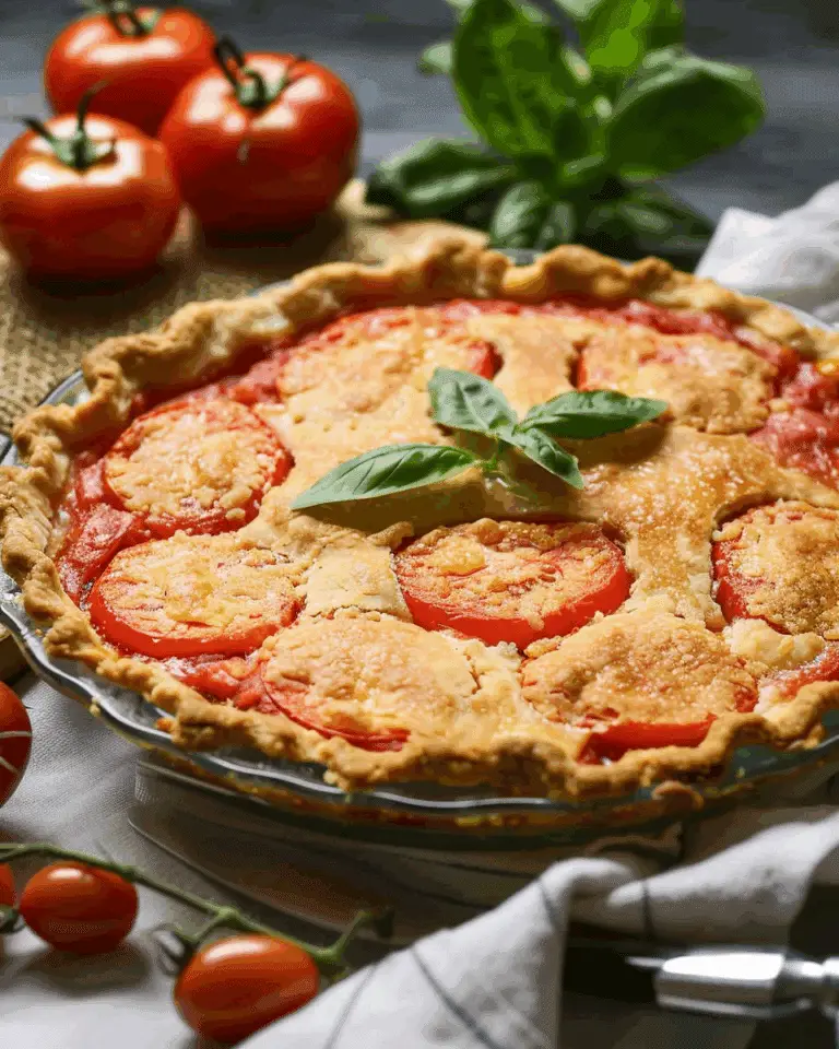 Easy Southern Tomato Pie