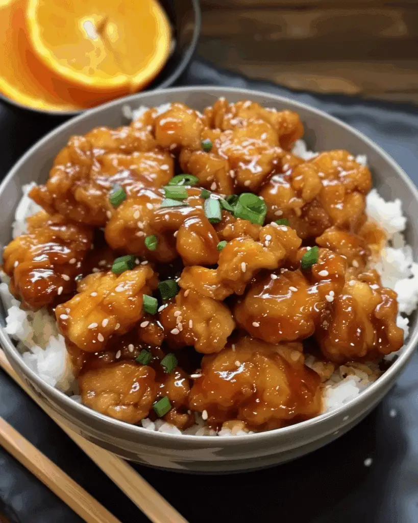 Keto Orange Chicken