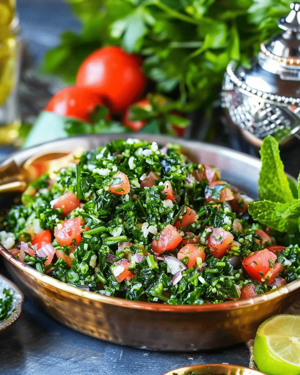 Low Carb Tabbouleh Salad