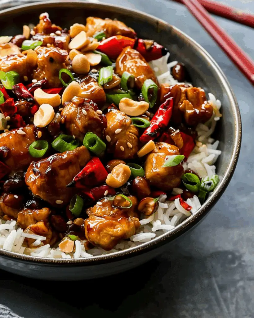 Slow Cooker Kung Pao Chicken