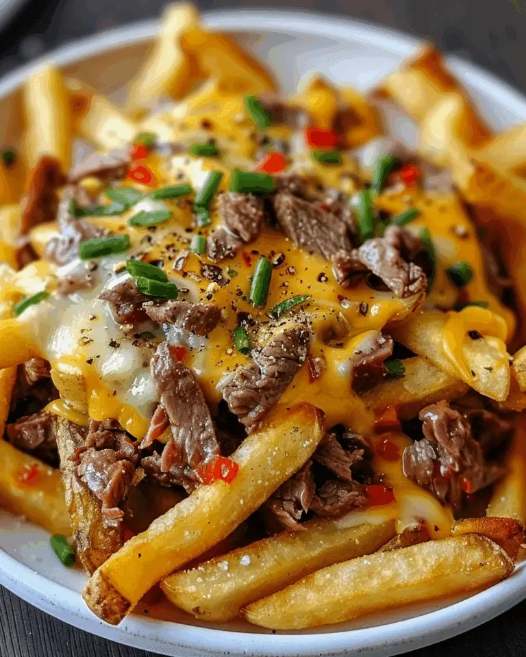 Philly Steak Cheese Fries