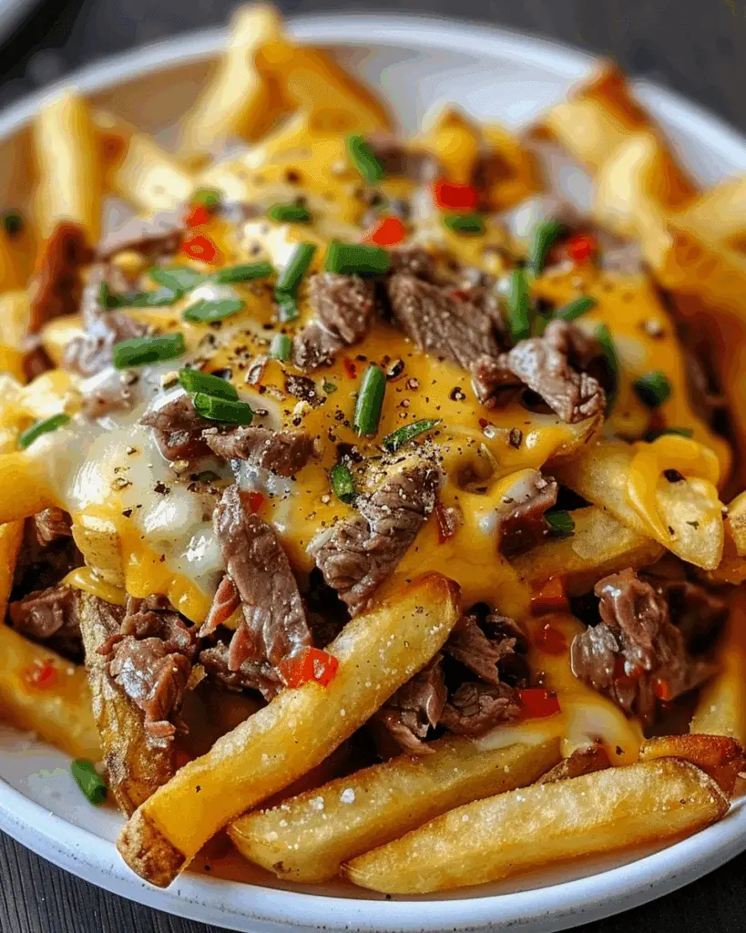 Philly Steak Cheese Fries