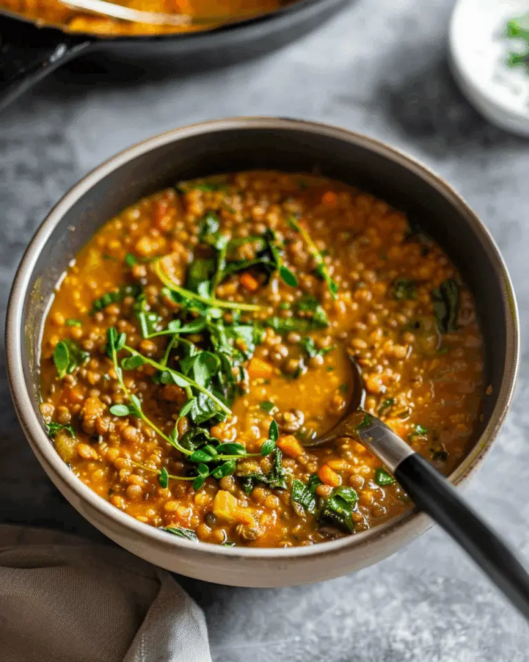 The Absolute Best Lentil Soup