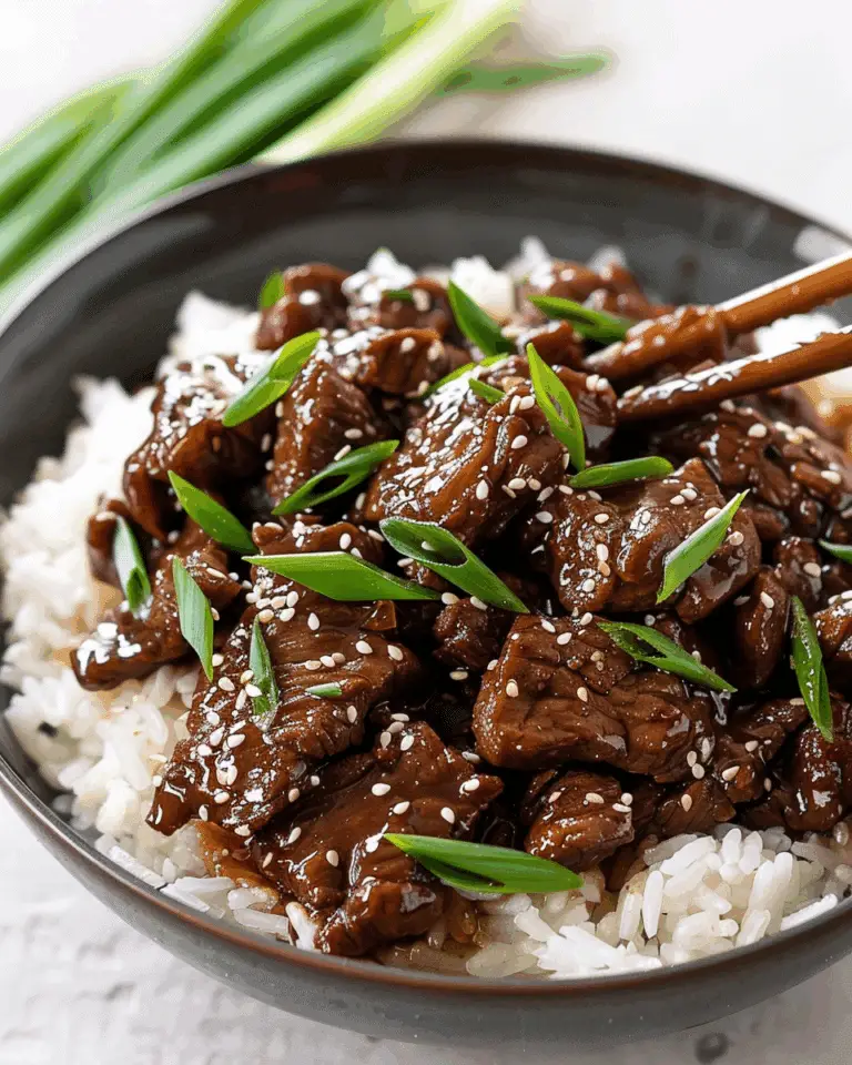 30 Minute Mongolian Beef