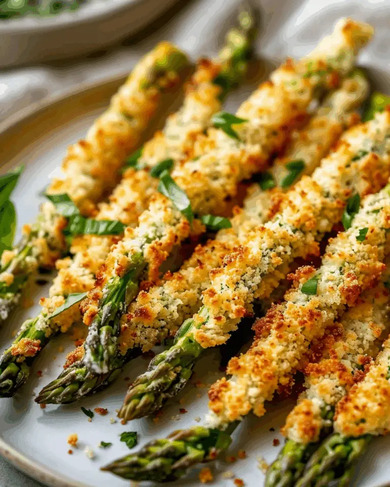 Crispy Parmesan Asparagus Sticks