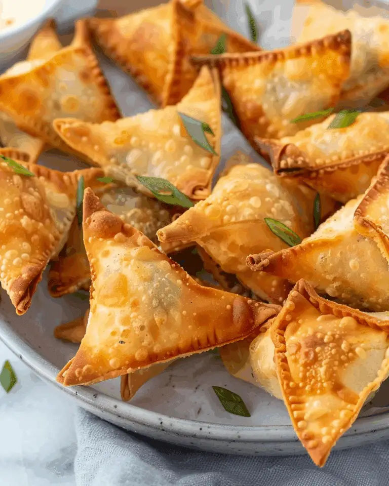 Air Fryer Crab Rangoon