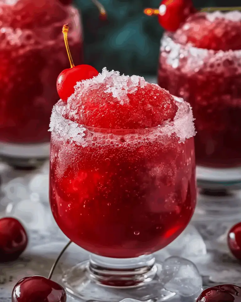 Cherry Rum & Coke Slushie