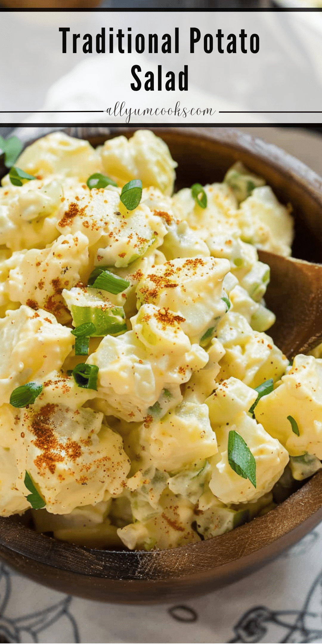 Traditional Potato Salad | All Yum Cooks