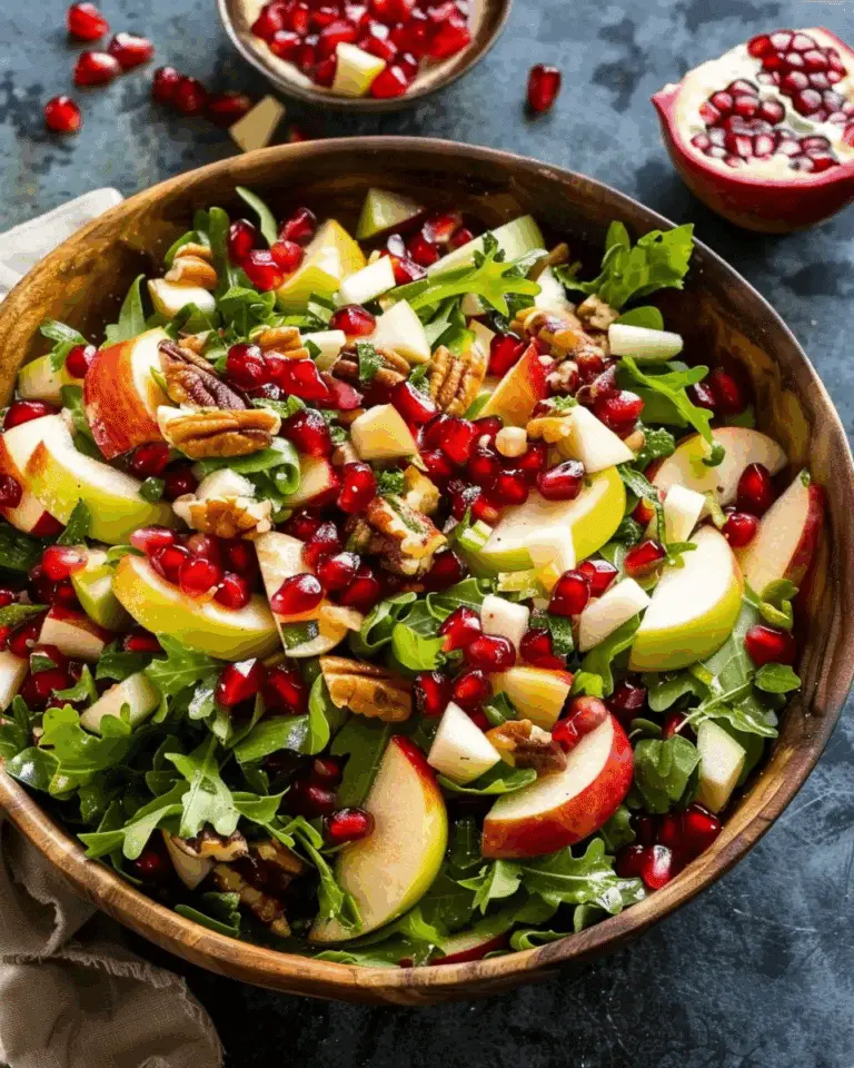 Apple Pomegranate Salad