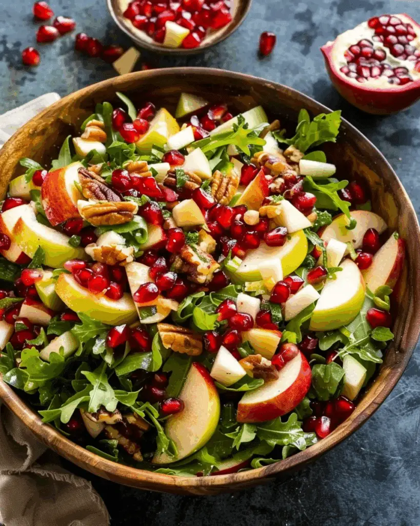 Apple Pomegranate Salad