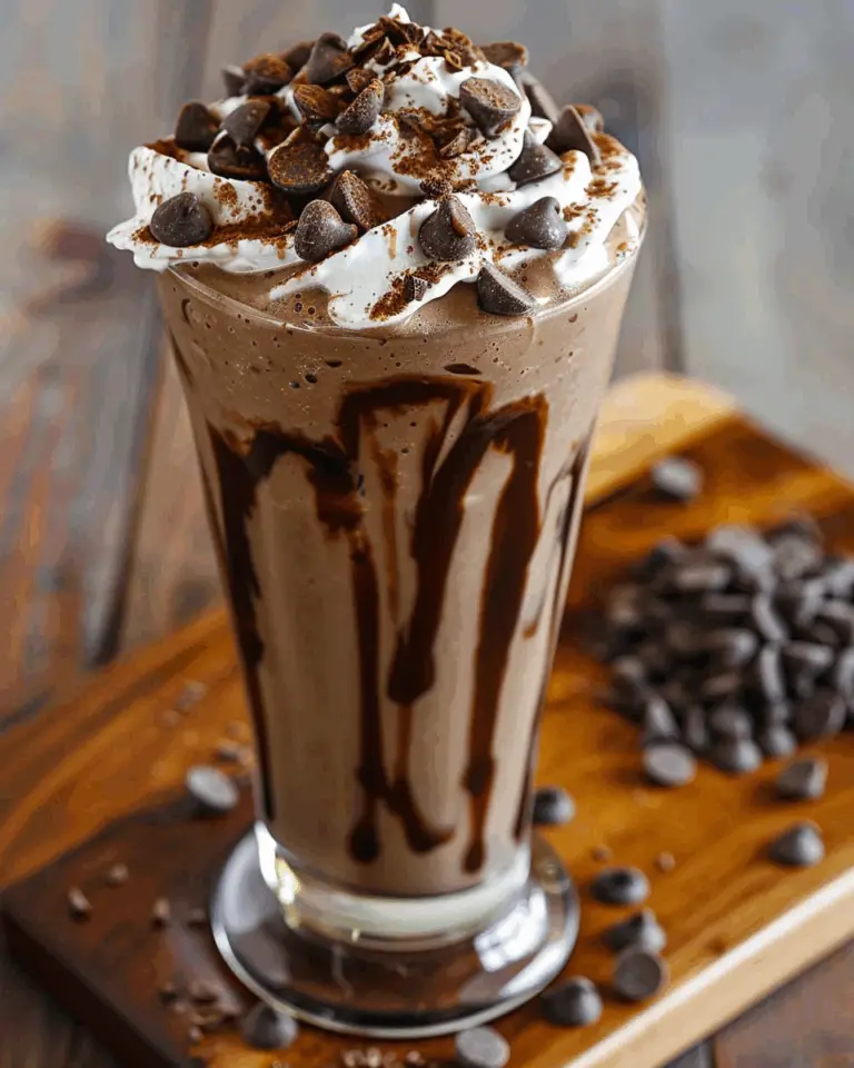Chocolate Chip Mocha Breakfast Smoothie