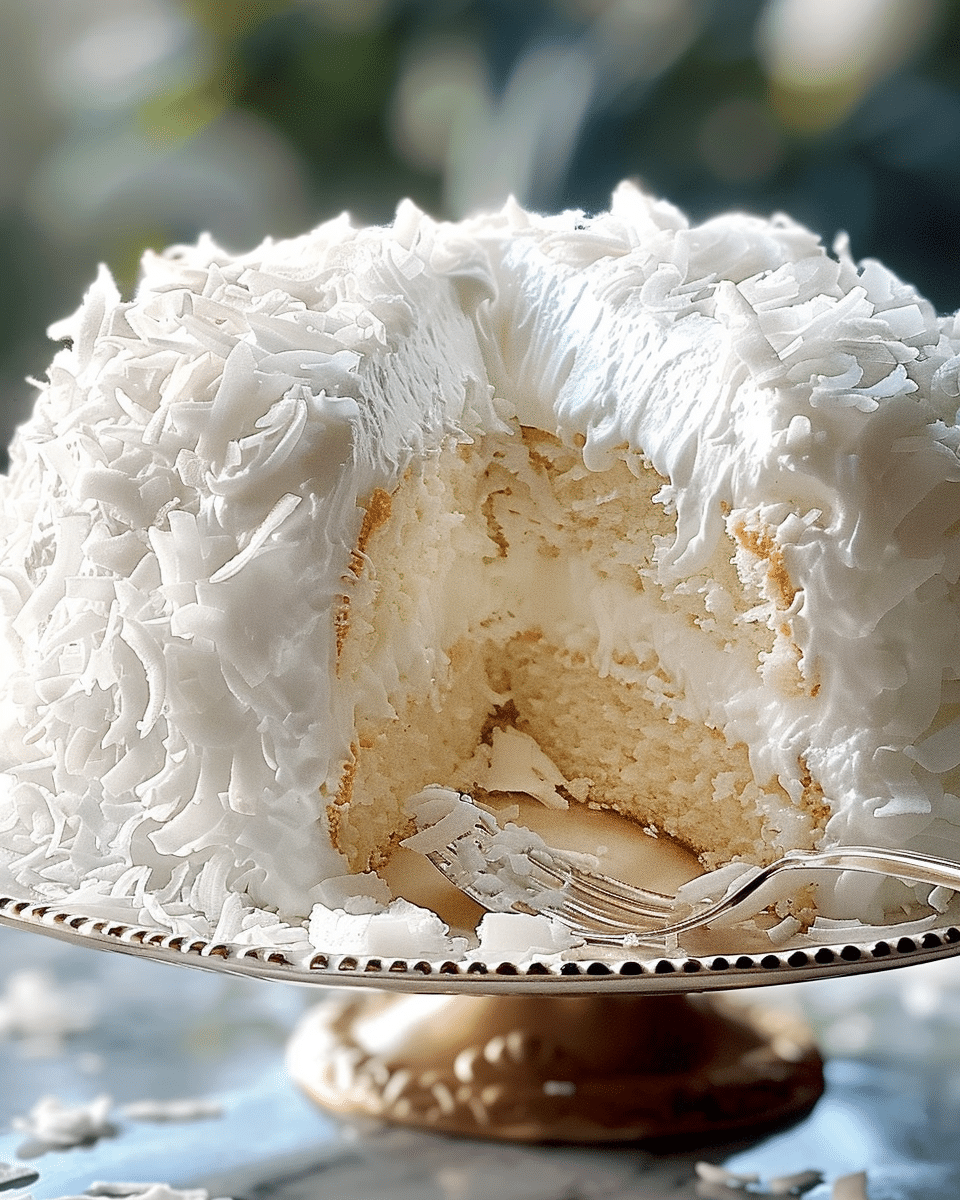 Coconut Cloud Cake