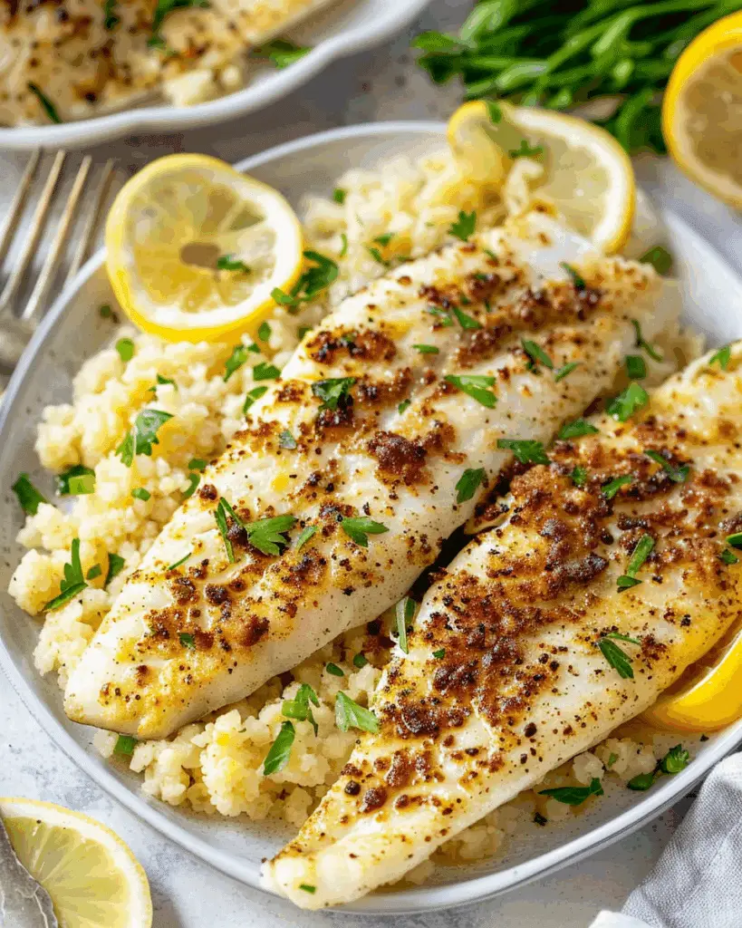 Easy 15 Minute Parmesan Tilapia