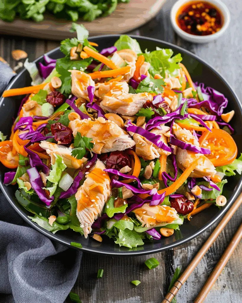 Easy Chinese Chicken Salad