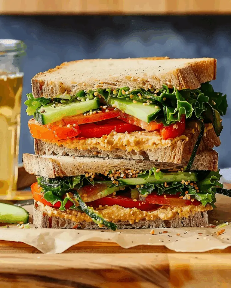 Veggie & Hummus Sandwich