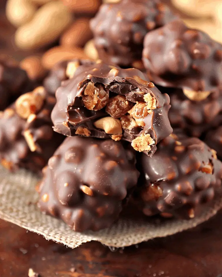Peanut Toffee Chocolate Clusters
