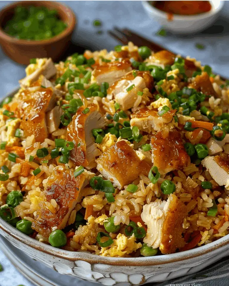 Easy Bang Bang Chicken Fried Rice