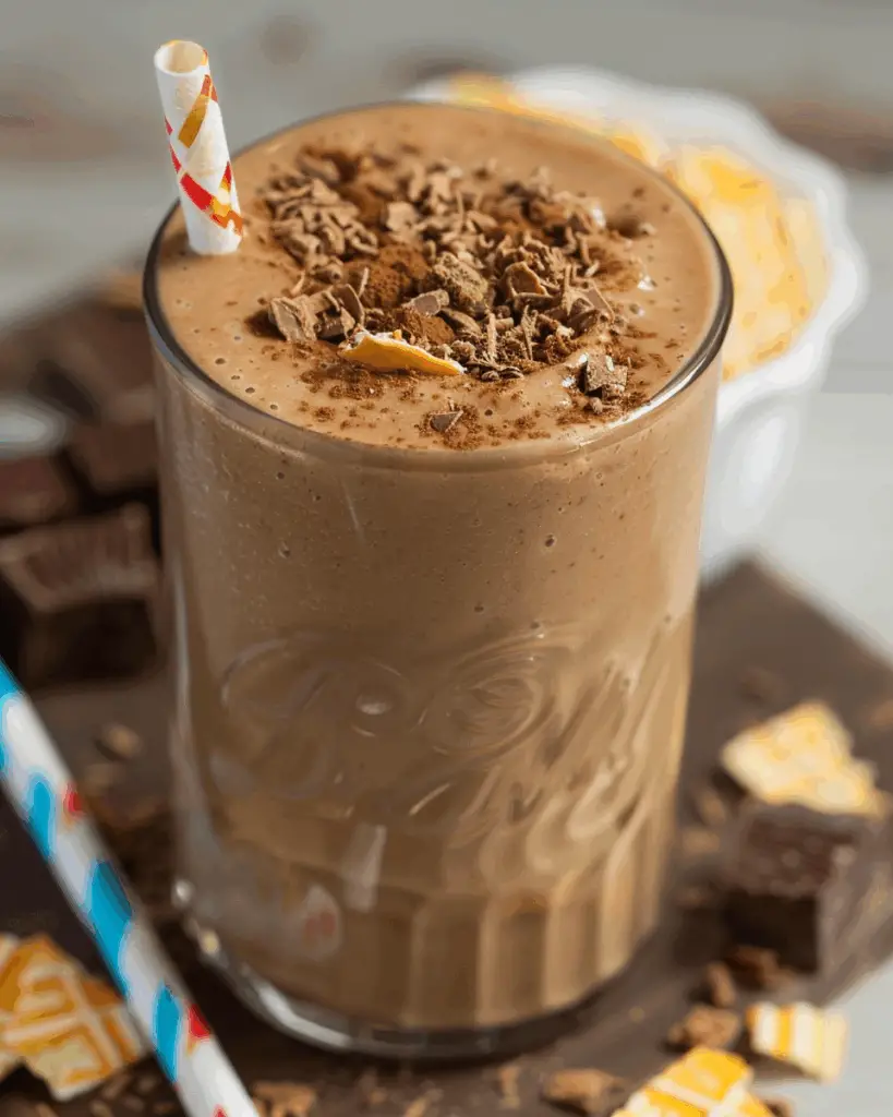 Butterfinger Protein Shake