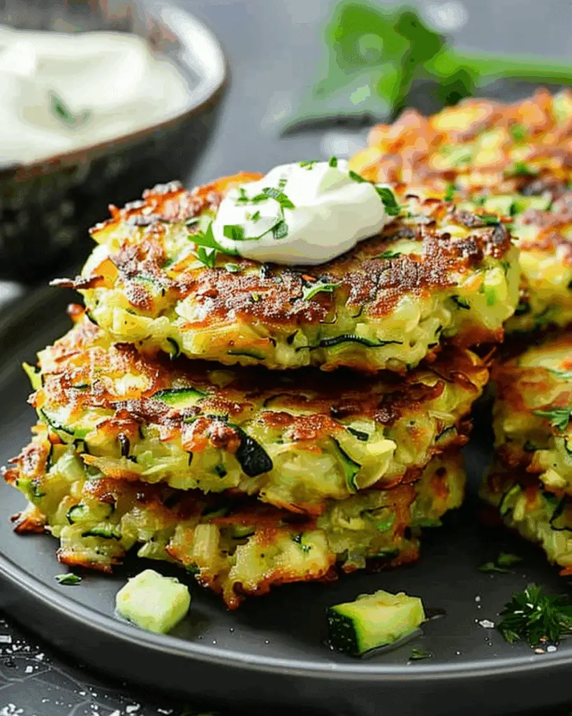 Crispy and Easy Zucchini Fritters