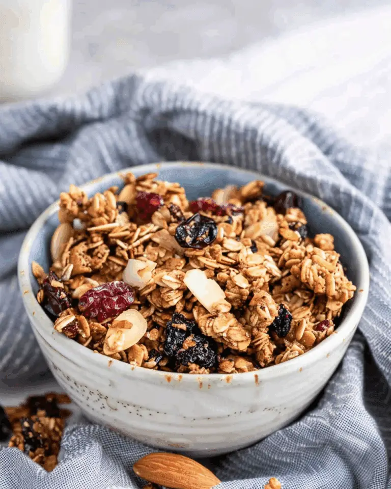 Crunchy Keto Muesli Granola