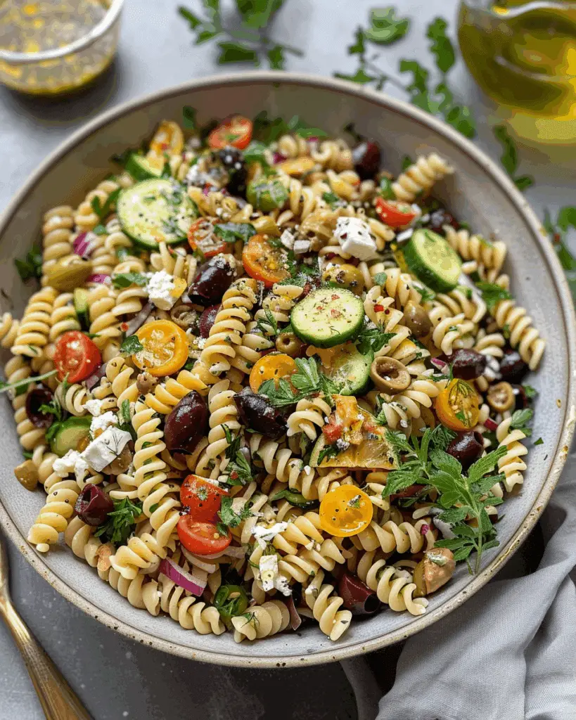 Greek Pasta Salad