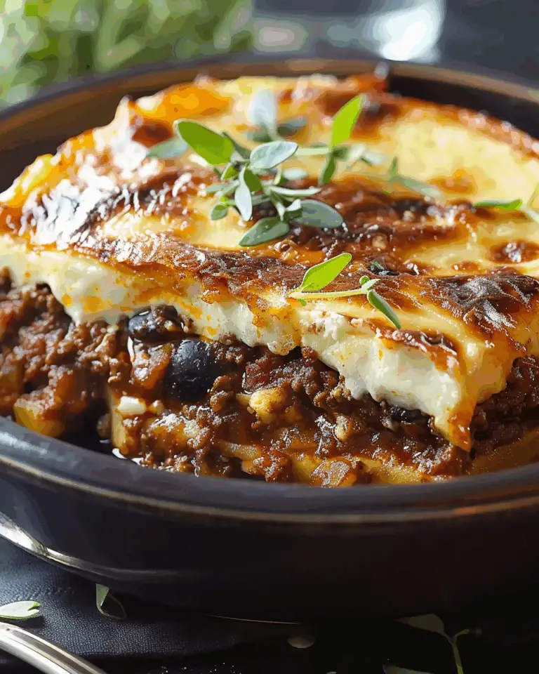 Outrageously Delicious Greek Moussaka