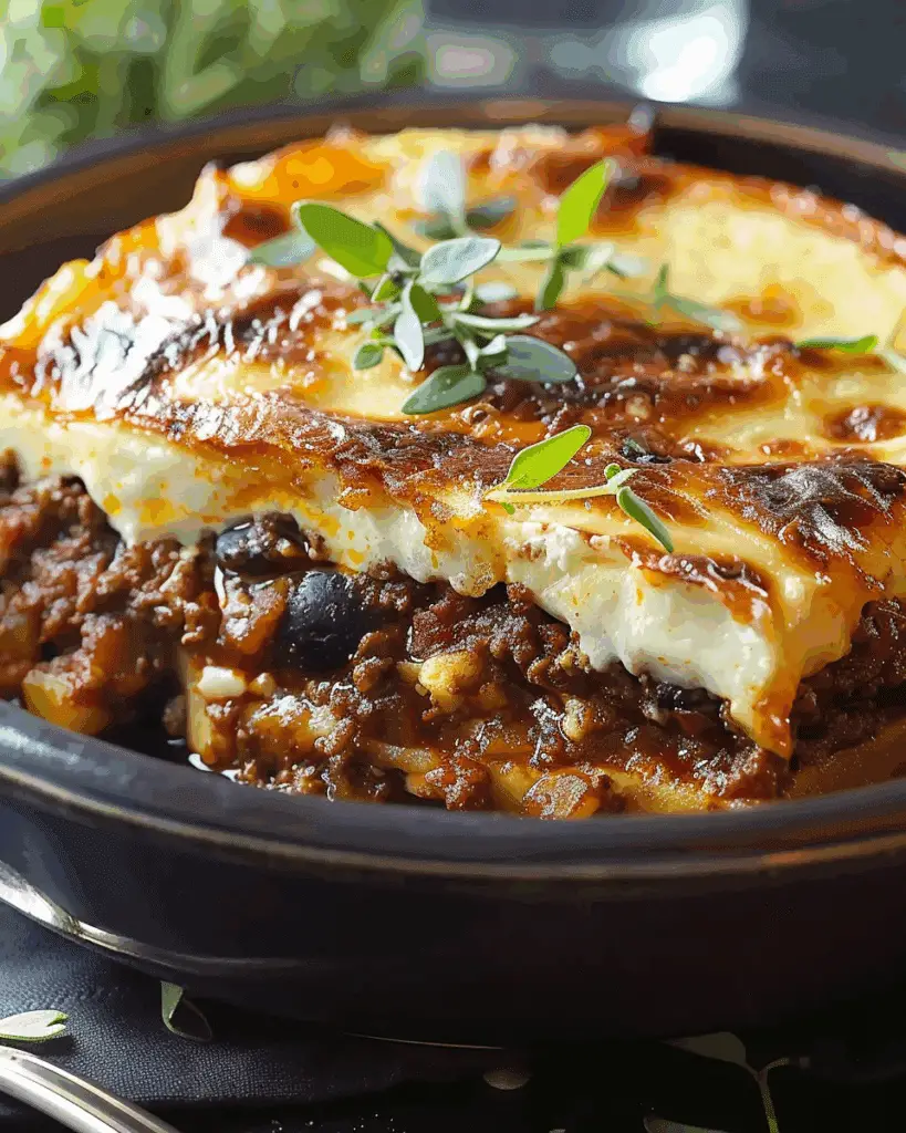 Outrageously Delicious Greek Moussaka