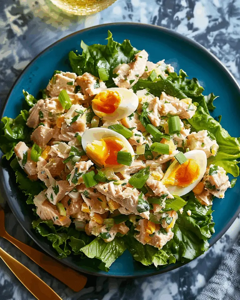 Tuna Salad with Egg