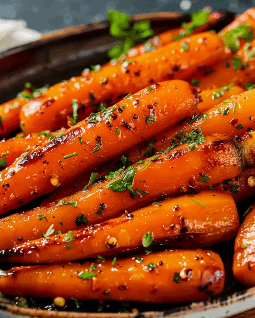 Sweet Garlic Carrots