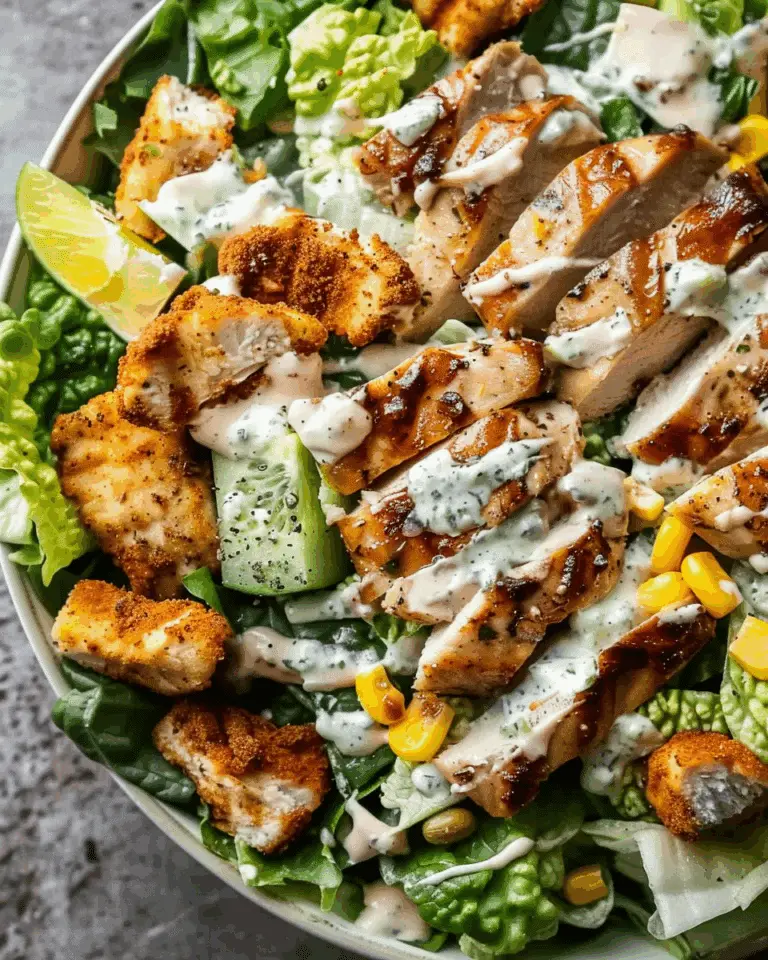 Cajun Chicken Caesar Salad