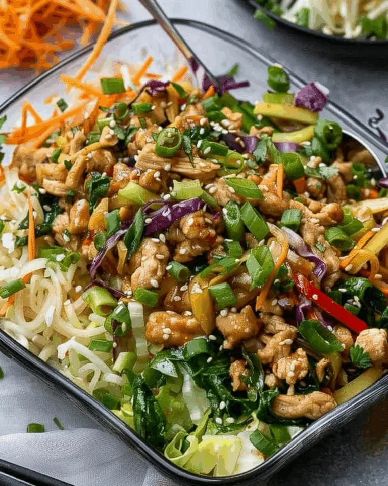 Chicken Egg Roll Bowl