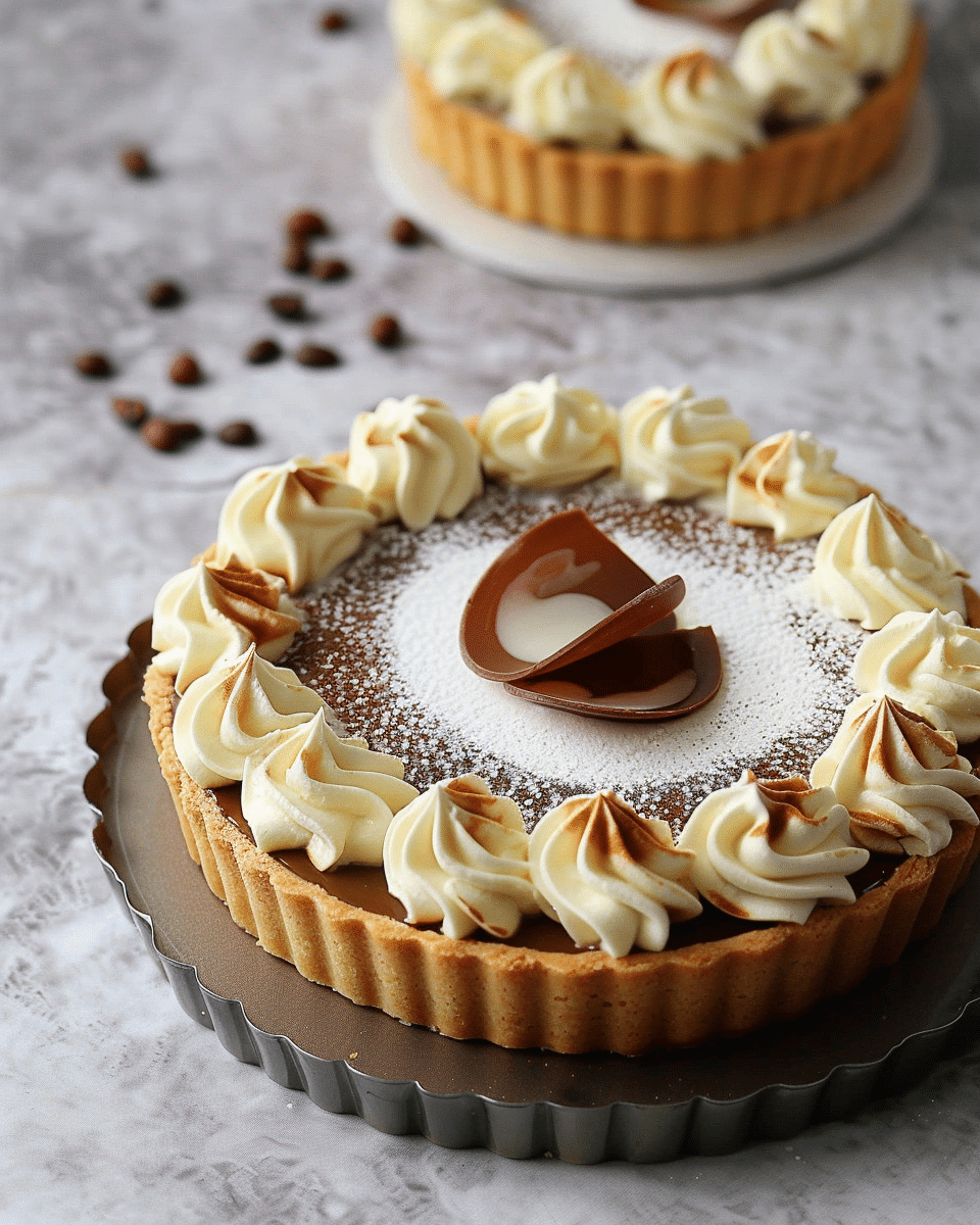 Coffee Hazelnut Tart
