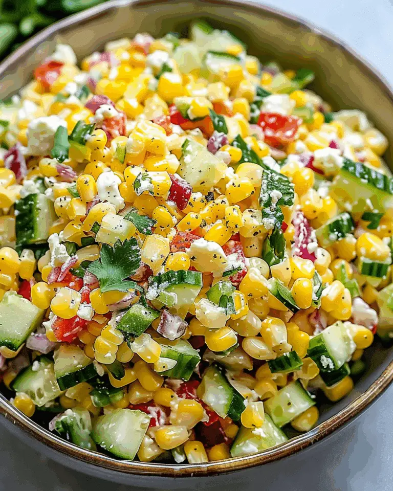 Irresistible Corn Salad