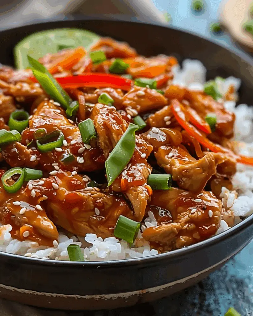 Slow Cooker Sweet Chili Chicken