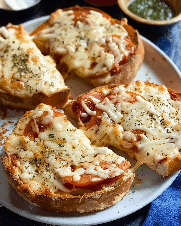 Texas Toast Garlic Bread Pizza