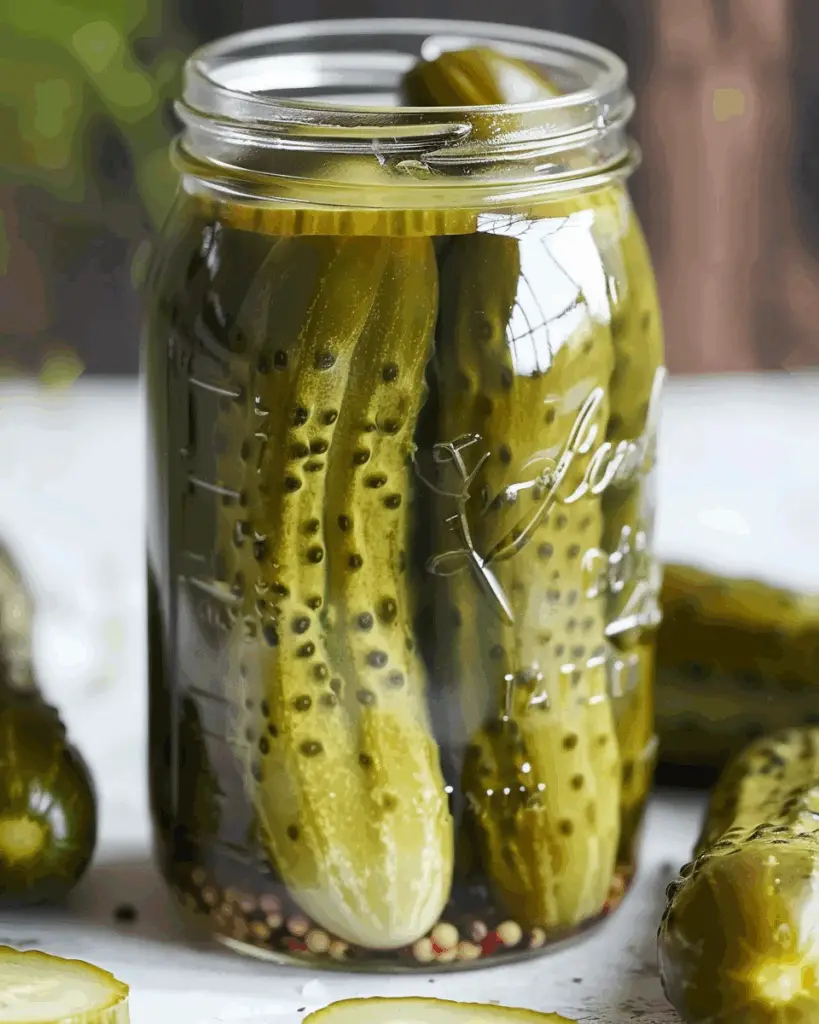 Easy Homemade Pickles