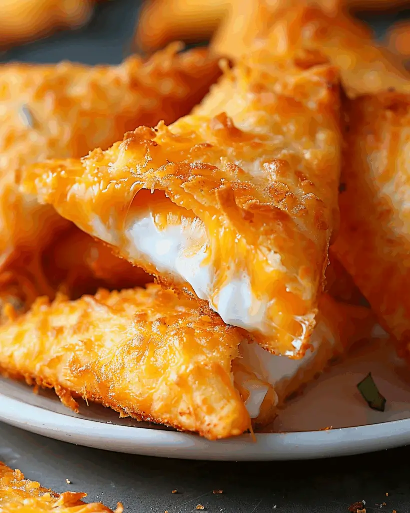 Fried Cheese Stuffed Doritos