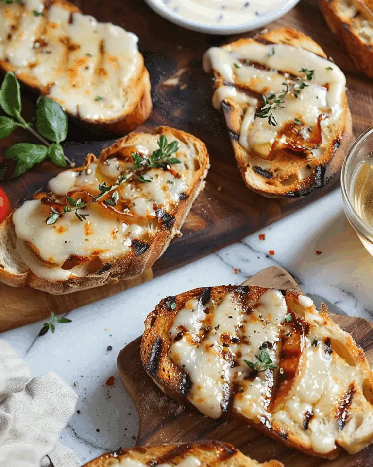 Grilled Cheese Crostini