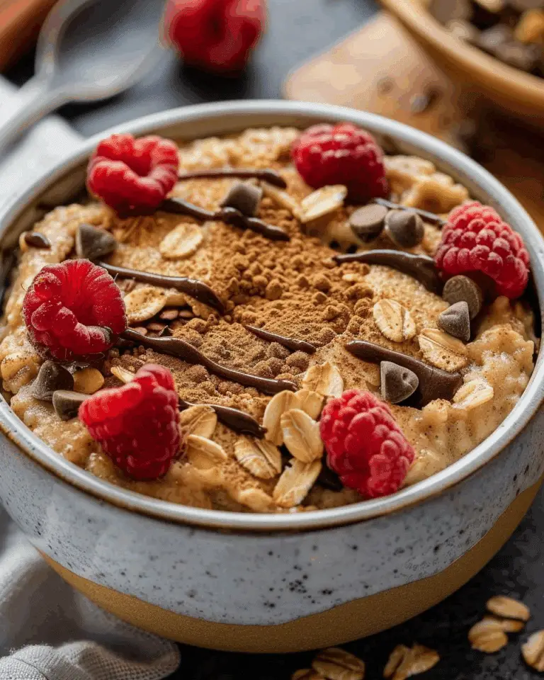 Blended Baked Oats