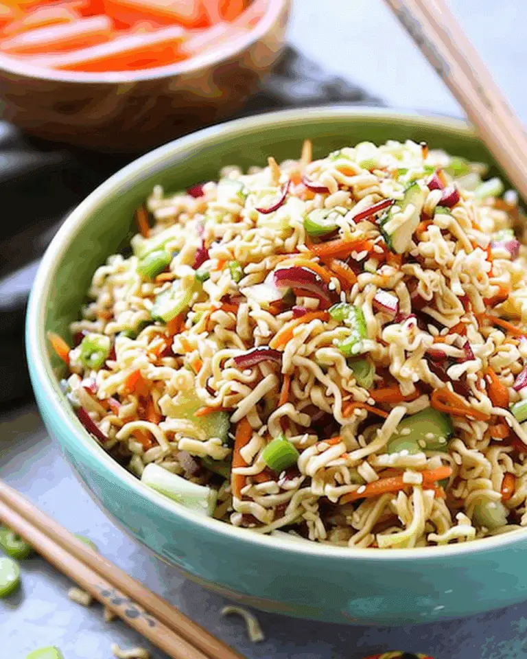 Crunchy Ramen Noodle Salad