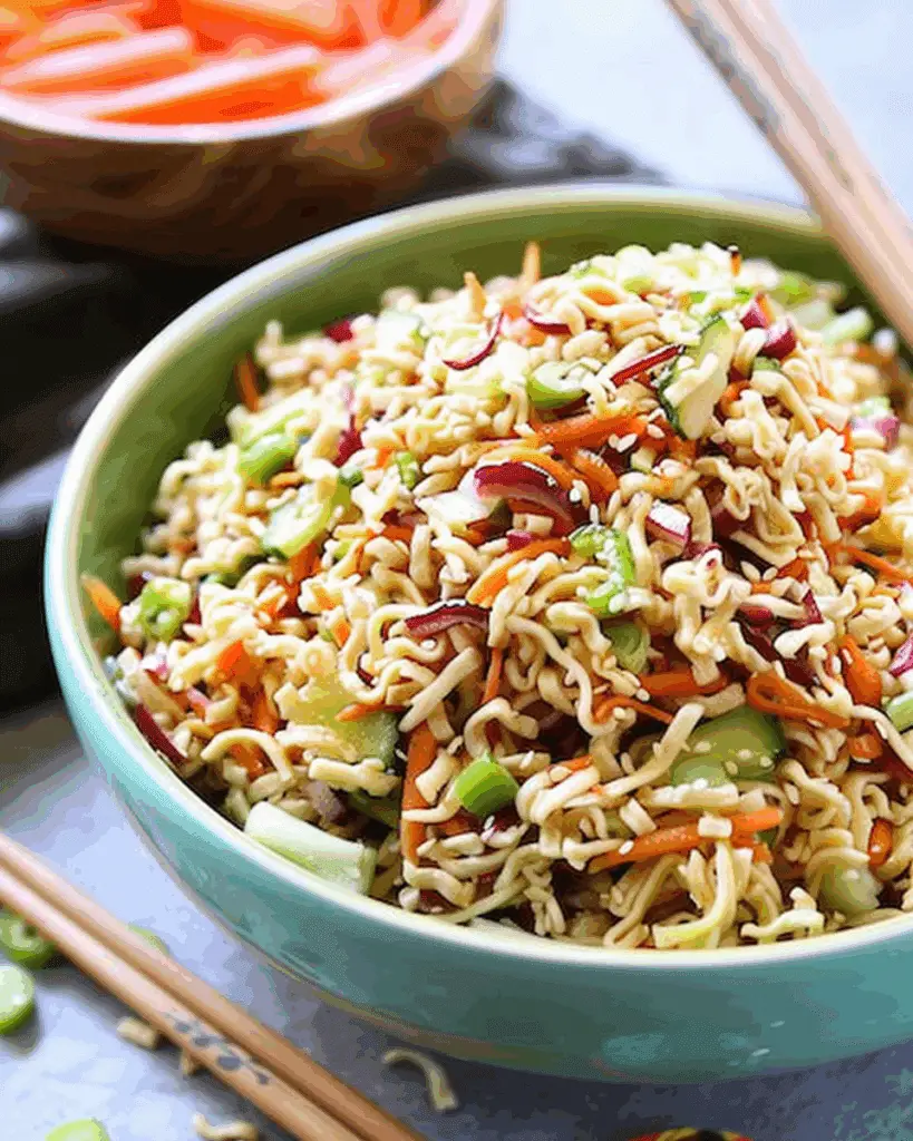Crunchy Ramen Noodle Salad