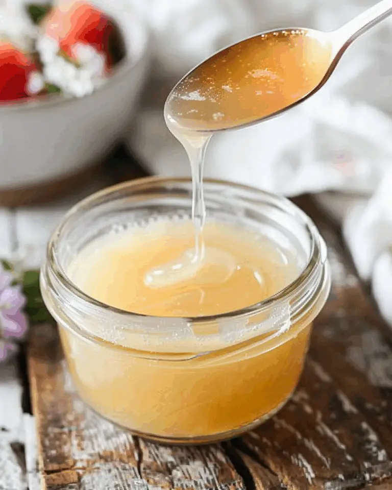 Homemade Buttermilk Syrup