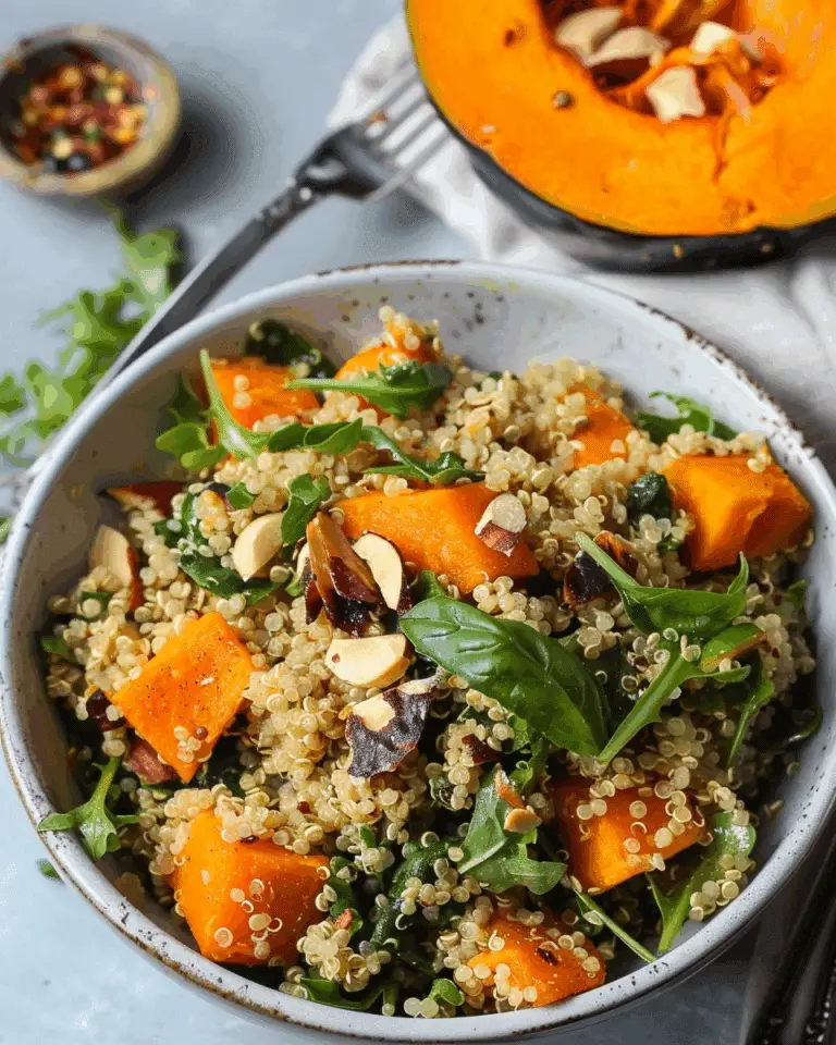 Honey Roast Pumpkin Quinoa Salad