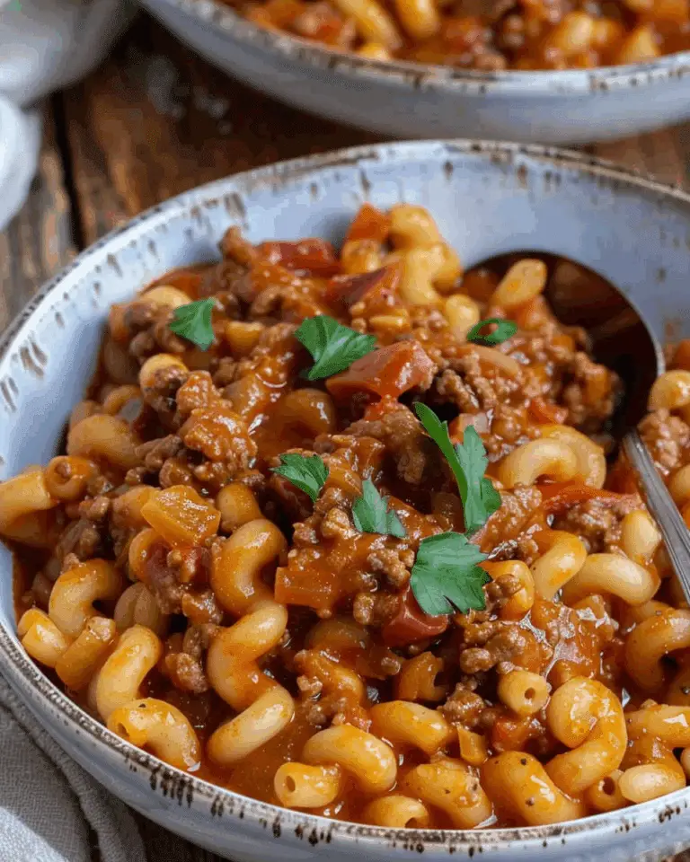 Nostalgic American Goulash
