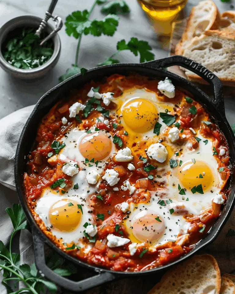 The BEST Shakshuka with Feta