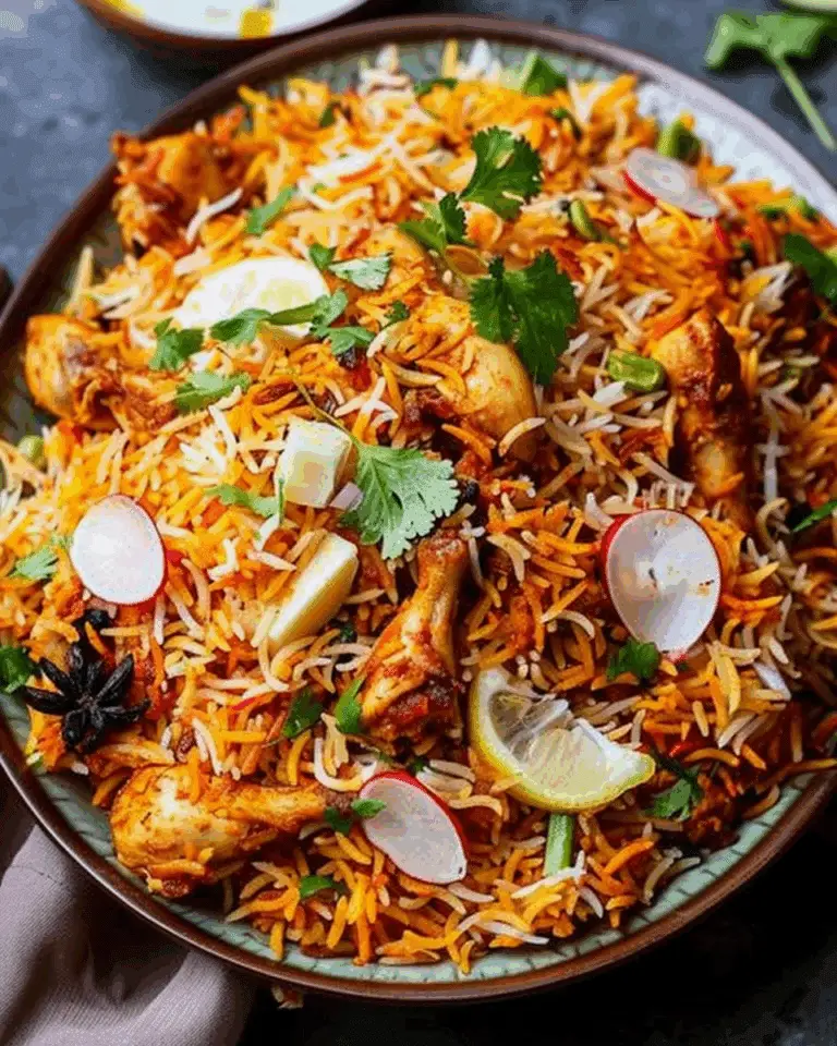 Chicken Tikka Biryani (Restaurant Style)